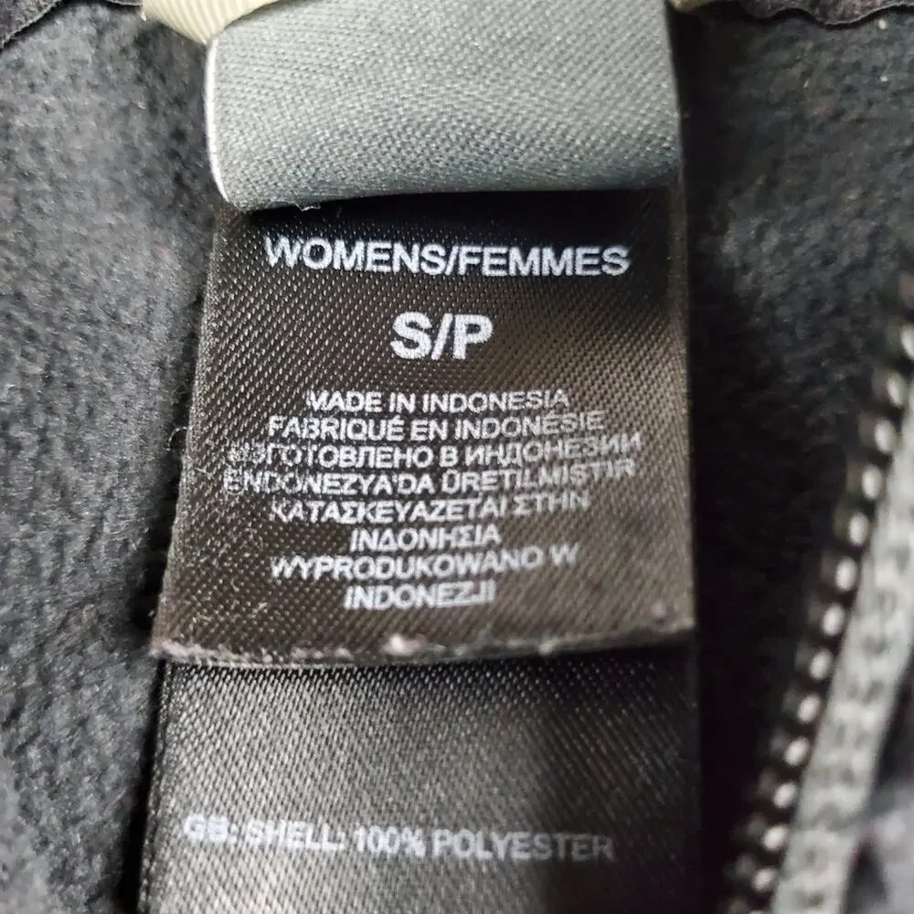 The North Face Black Fleece Full Zip Hoodie Hooded Sweatshirt Jacket Size Small - Picture 5 of 9